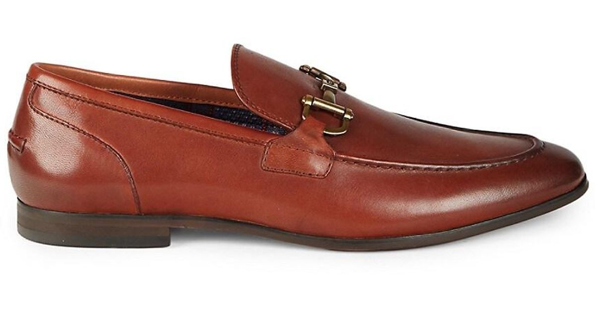 Steve Madden Leather Bit Loafers for Men Lyst