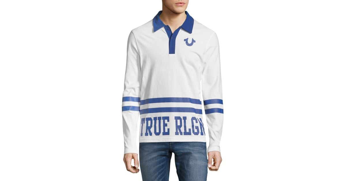 true religion rugby shirt