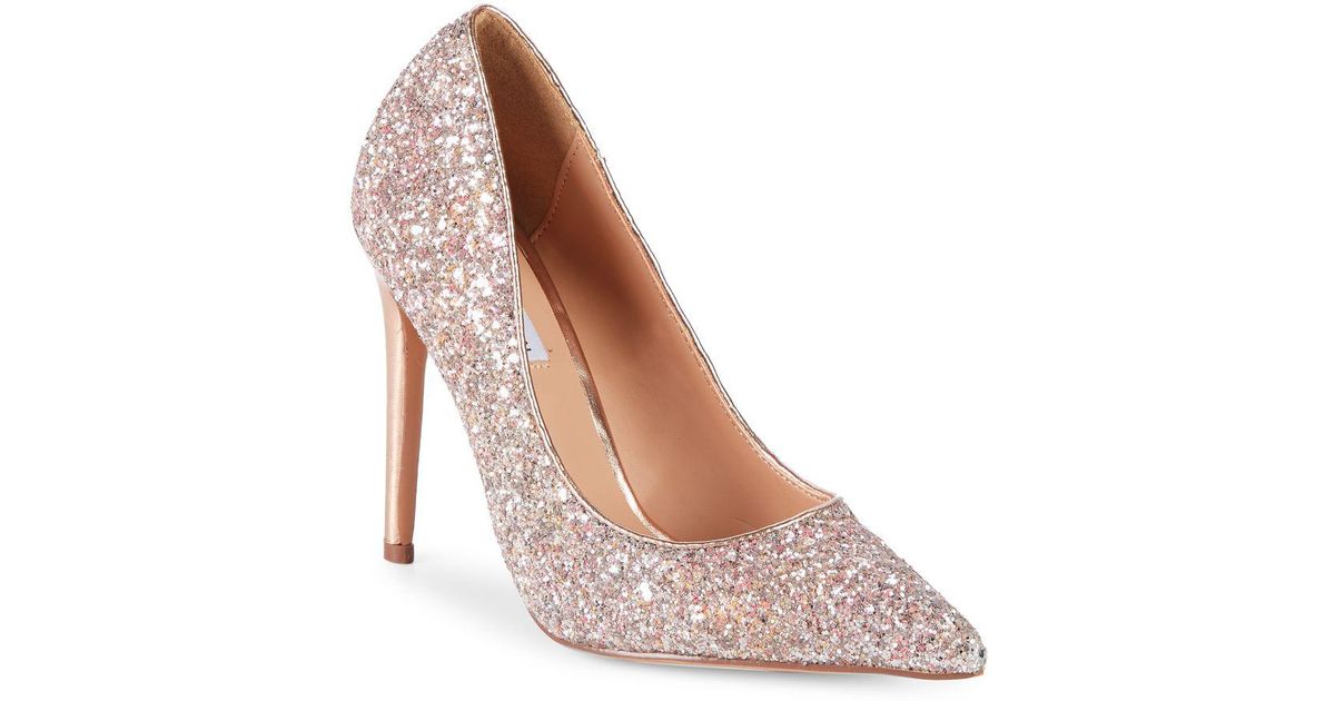 steve madden glitter heels