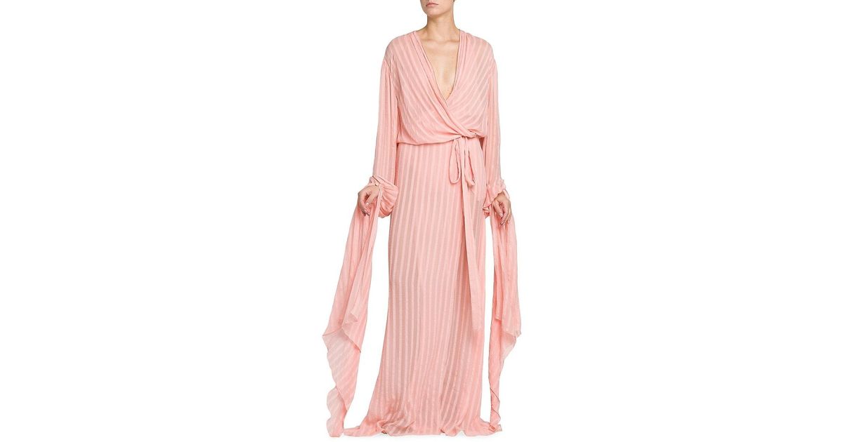 Pink Stella Wrap Dress DAZIE STELLA WRAP SLINKY WOMENS DRESS SZ
