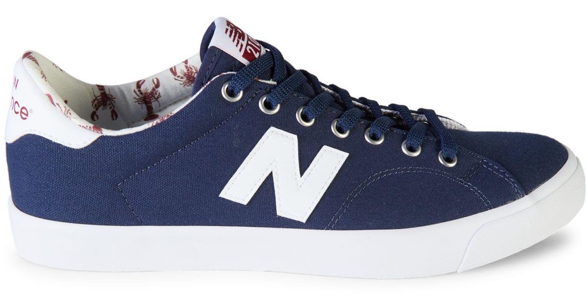 New Balance Canvas All Coasts Am210 Sneakers in Navy White (Blue) for ...