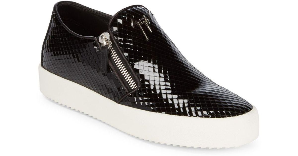 giuseppe zanotti snake sneakers