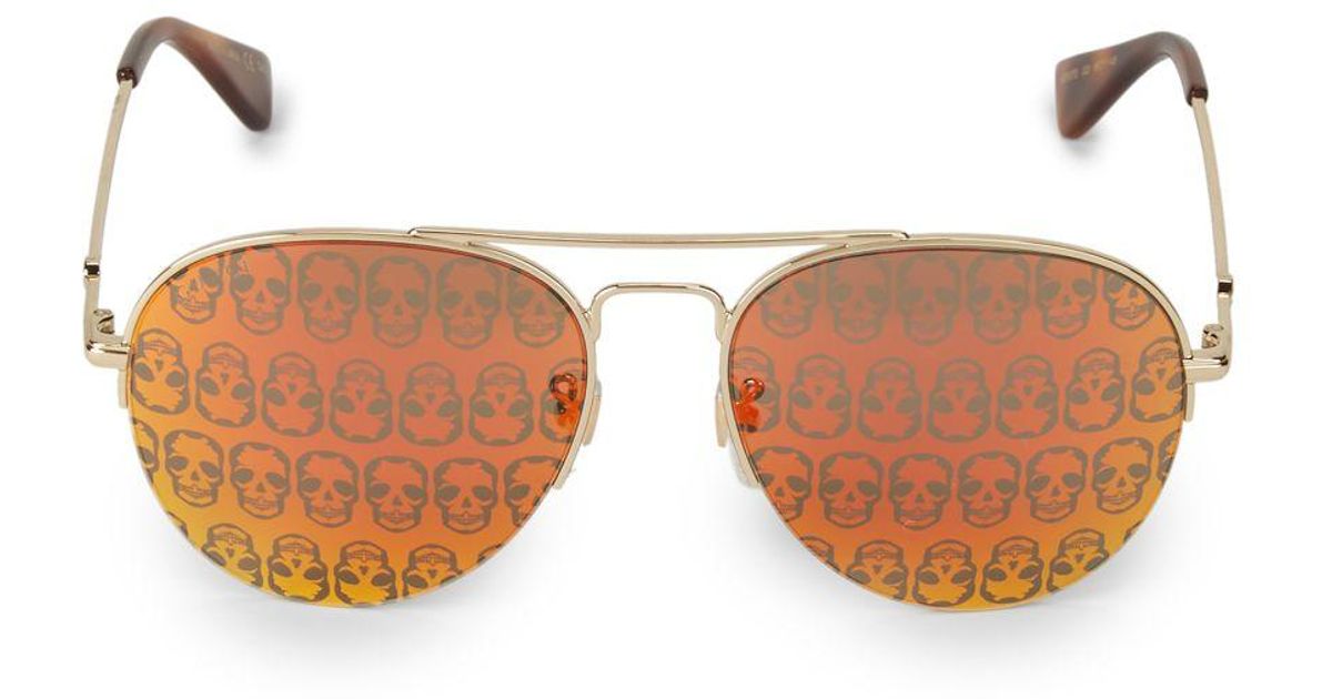 gucci skull aviator sunglasses
