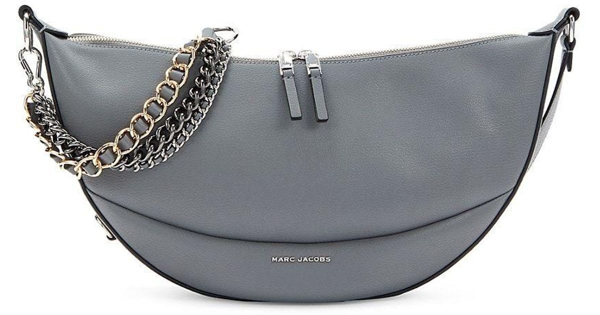 Marc Jacobs The Eclipse Leather Hobo Bag in Black Lyst