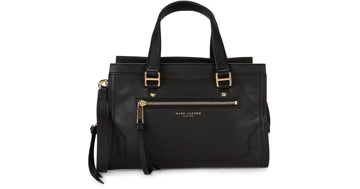 Marc Jacobs M0010930 The Sling Convertible Leather Black Bag