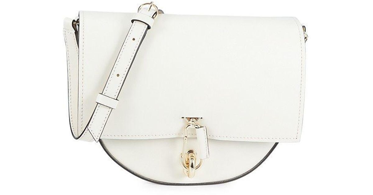 Zac Posen Belay Leather Saddle Crossbody Bag | Lyst