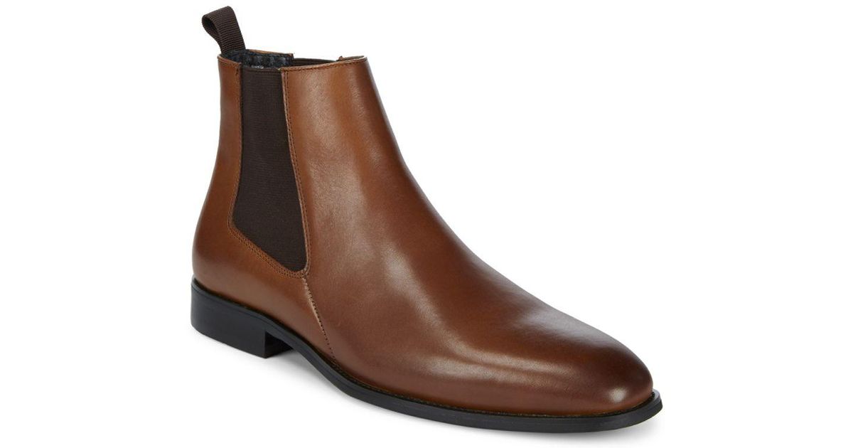 karl lagerfeld paris suede chelsea boot