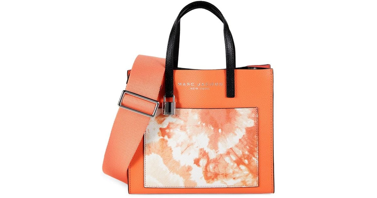 Marc Jacobs Mini Pebbled Double Top Handle Bag Lyst