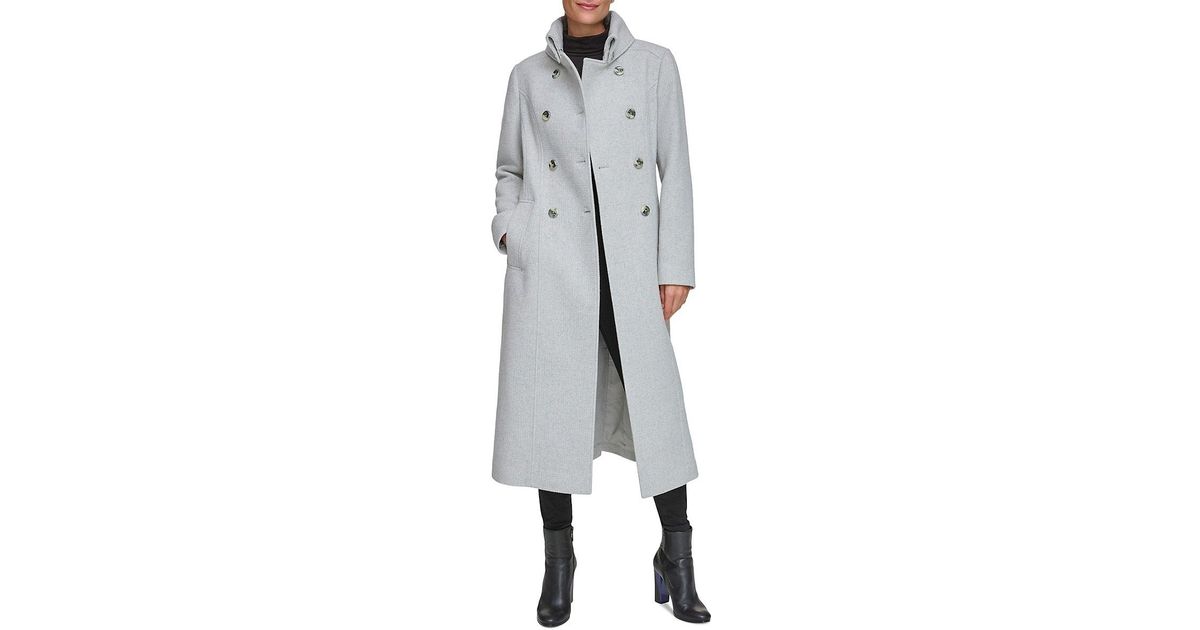 Maxi peacoat top