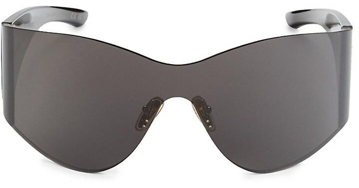 balenciaga shield sunglasses