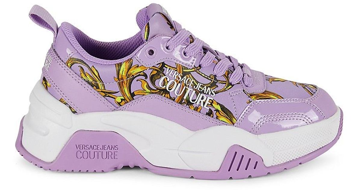 Versace wedge sneakers sales