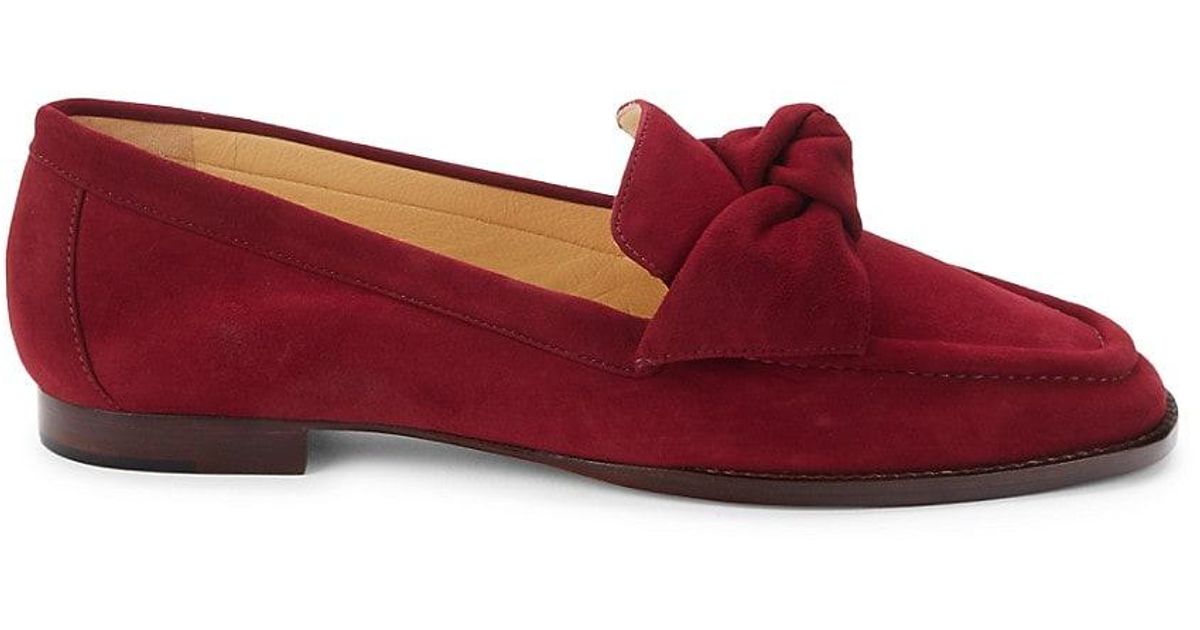 Alexandre Birman Leather Maxi Clarita Loafers in Red | Lyst Canada