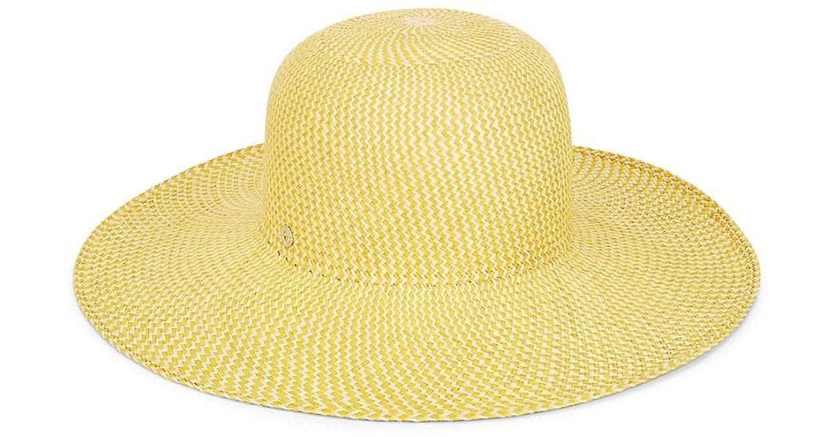Loro Piana La Fossette Straw Hat in Yellow | Lyst