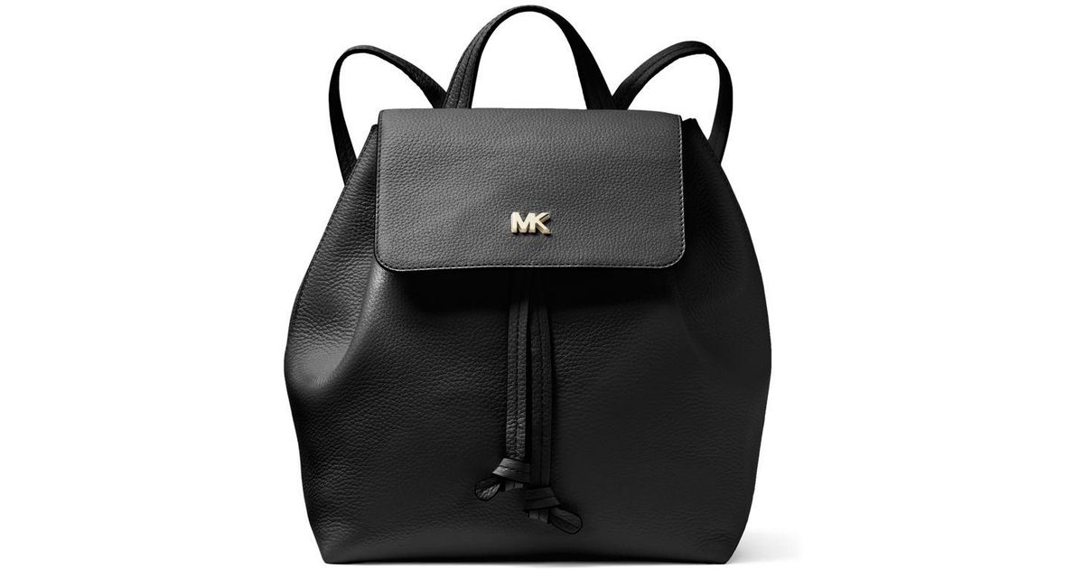mk leather backpack