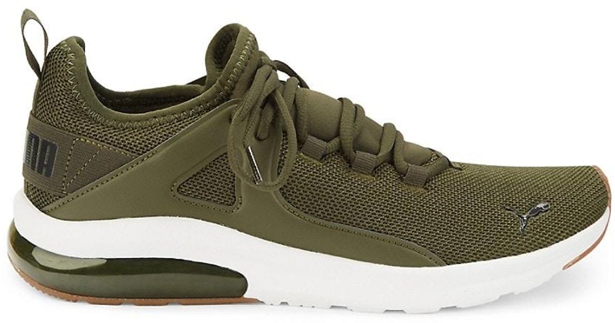 PUMA Electron 2.0 Mesh Sneakers in Green for Men Lyst