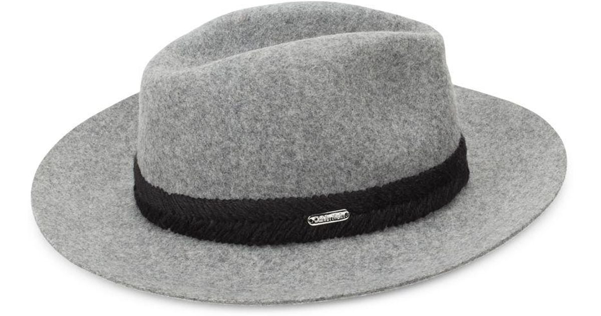 calvin klein fedora