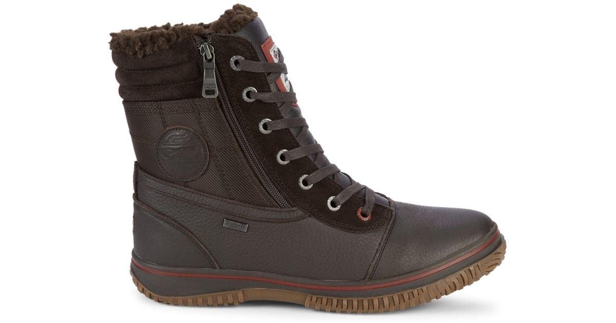 pajar tour fleece lined waterproof boot