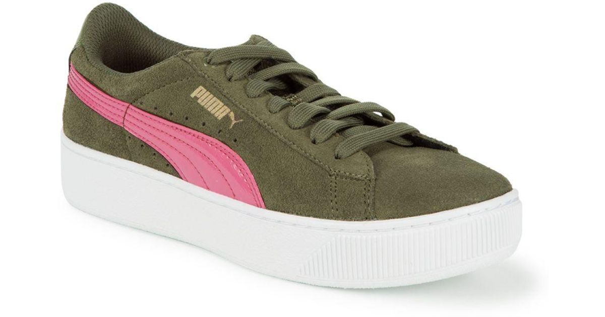 puma vikky green