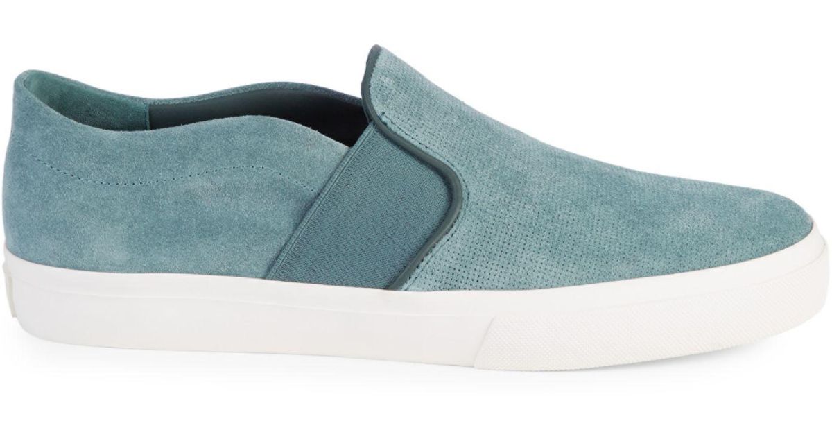 Vince Fenton Suede Perforated Slip-on 
