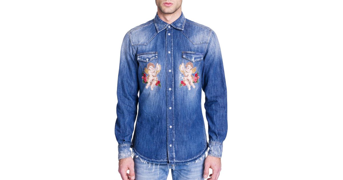 Dolce \u0026 Gabbana Cherub Embroidery 
