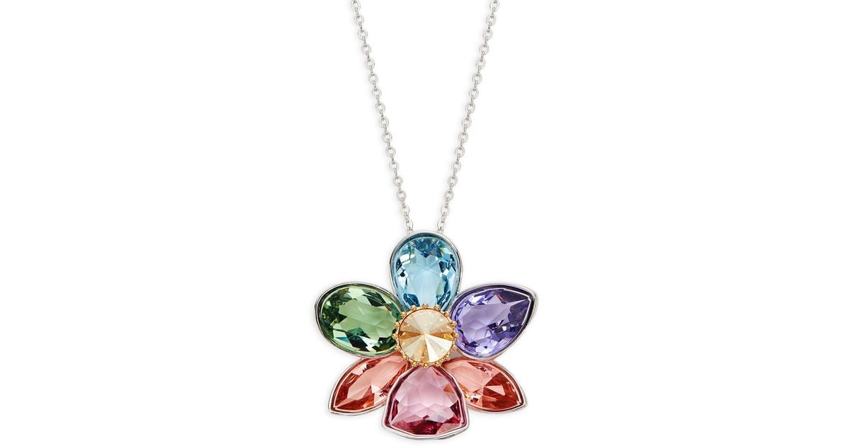 Hot And Bold Swarovski Crystal Pendant Necklace. Daily Fashion Jewellery. :  Amazon.in: Fashion