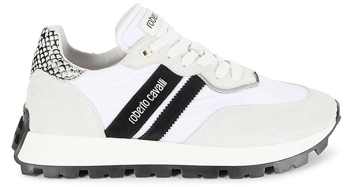roberto cavalli viper sneakers