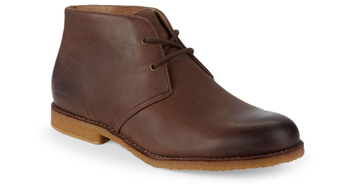 ugg men's leighton waterproof chukka boot