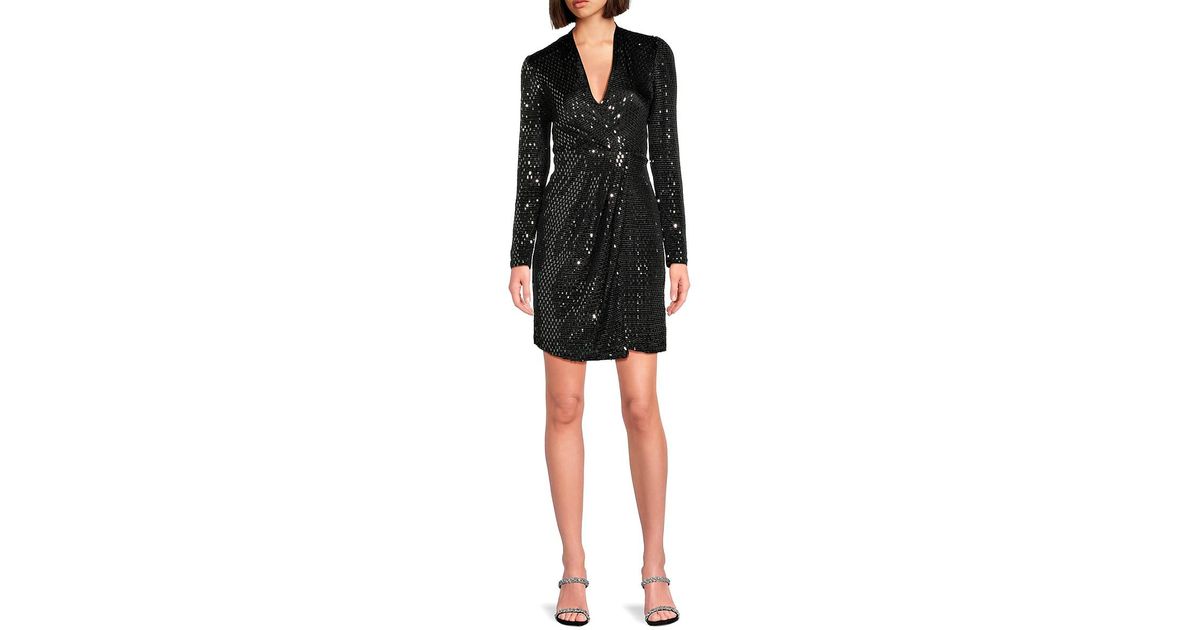 Nicole miller cheap sequin dress