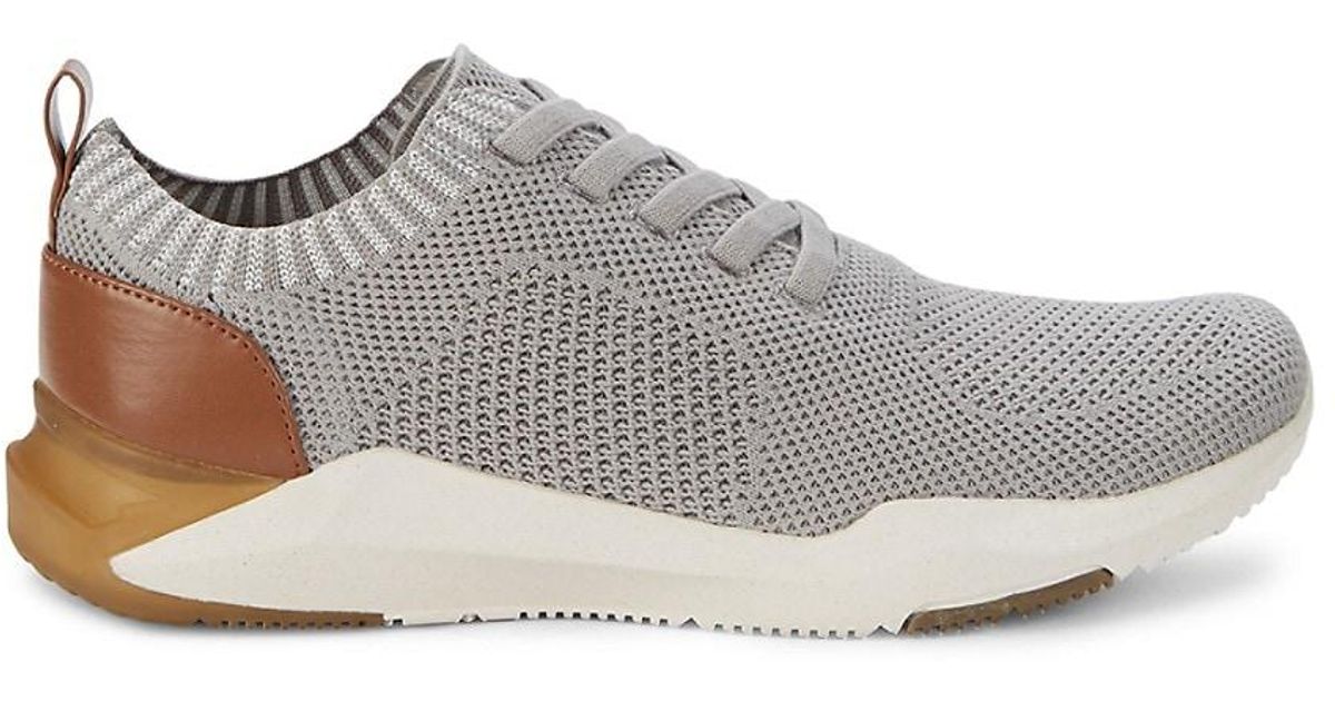 Dr. Scholls Hyper Perforated Sock Runners in Gray for Men | Lyst