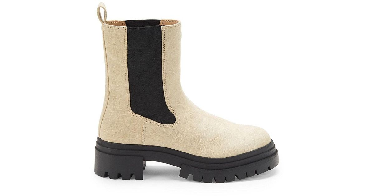 Saks Fifth Avenue Lenu Leather Ankle Boots in Black Lyst