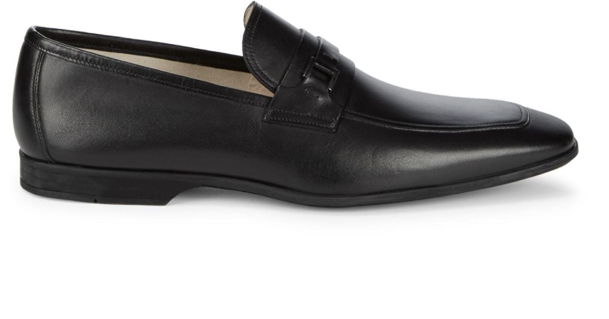 Magnanni Leather Dress Shoes in Black for Men Lyst