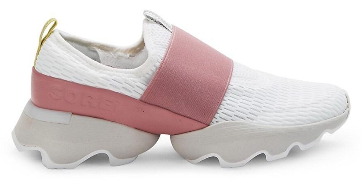 sorel sneakers white