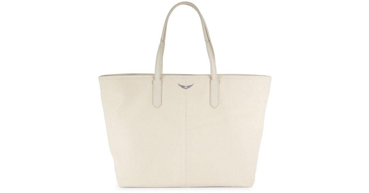 Zadig & Voltaire Mick Wings Tote in Natural Lyst