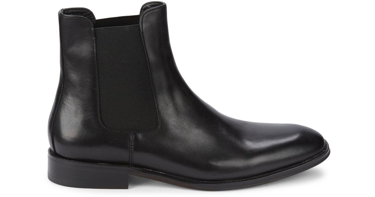 Saks Fifth Avenue Adriano Ankle Boots in Black for Men | Lyst