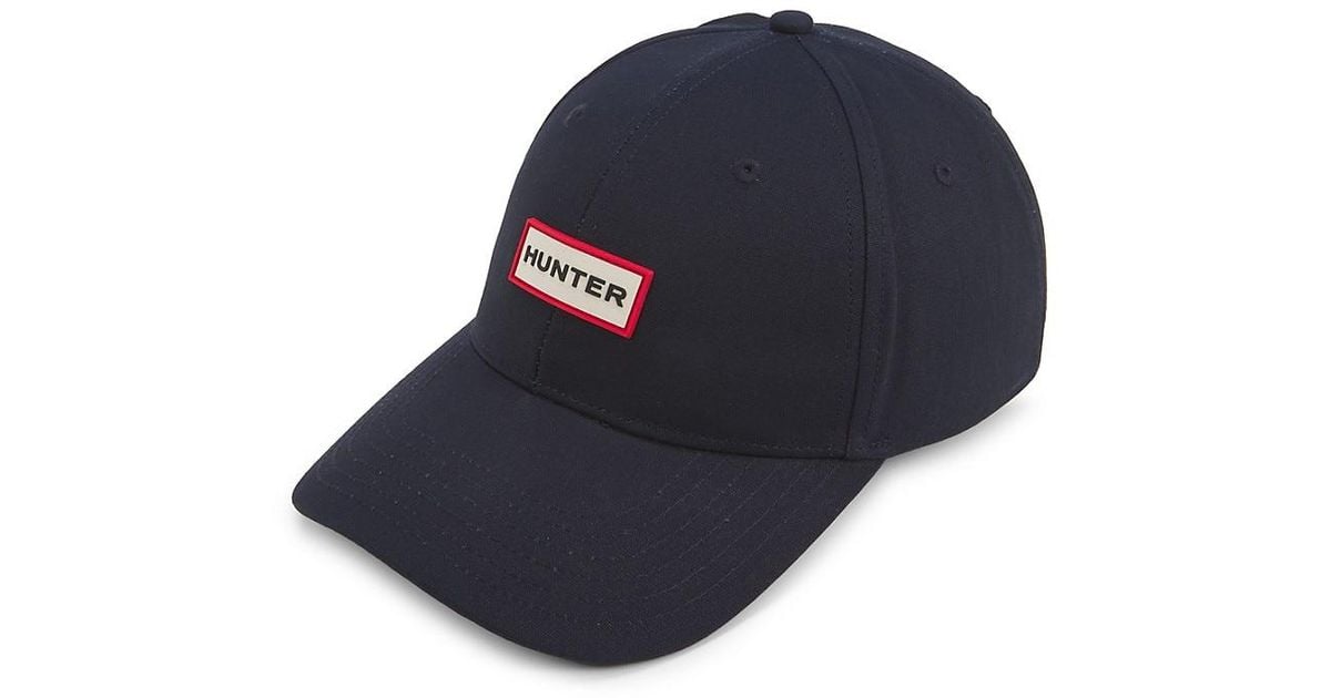 ◆HUNTER◆ UNISEX Wool Touch Embroidery 1865 Cap Navy ProductGrid - Hunter Industries Promo Store