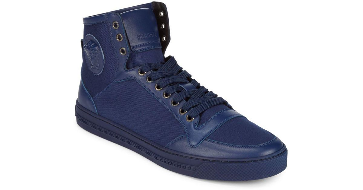 Versace Synthetic Medieval High-top 