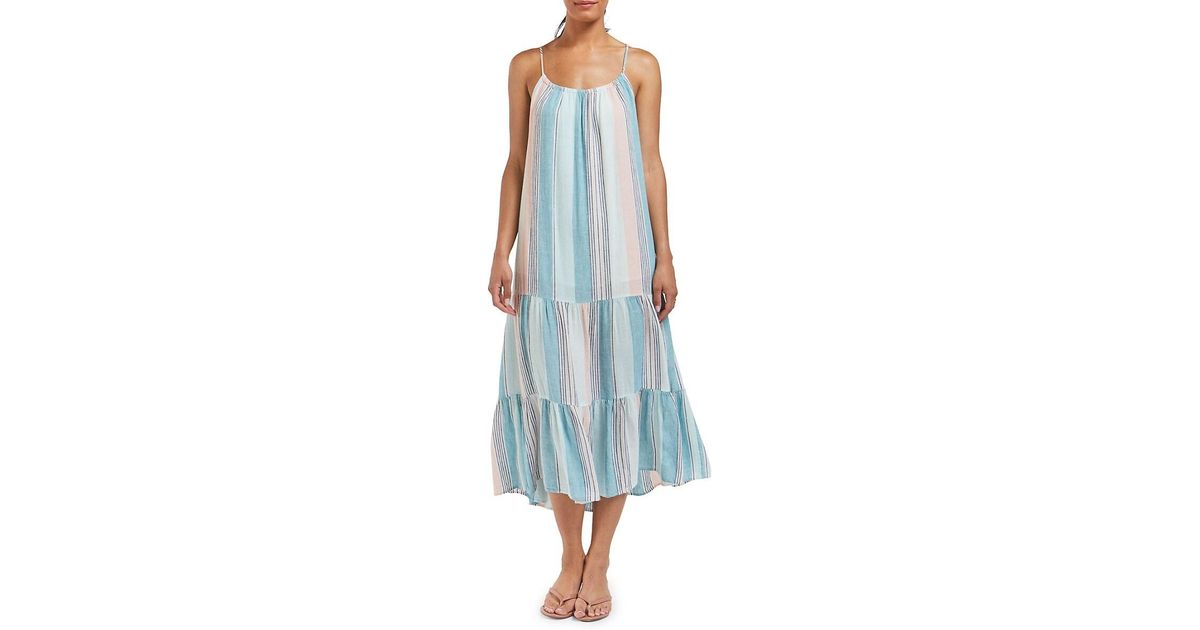 kiss the sky amelie tiered maxi dress