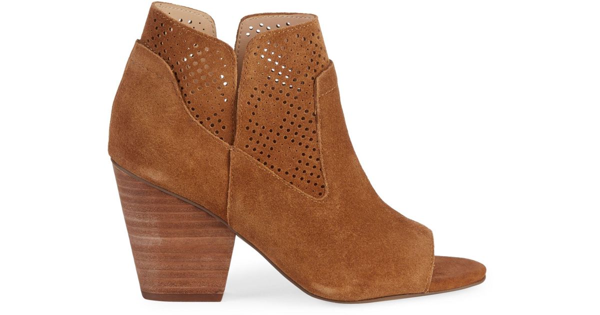 steve madden peep toe booties