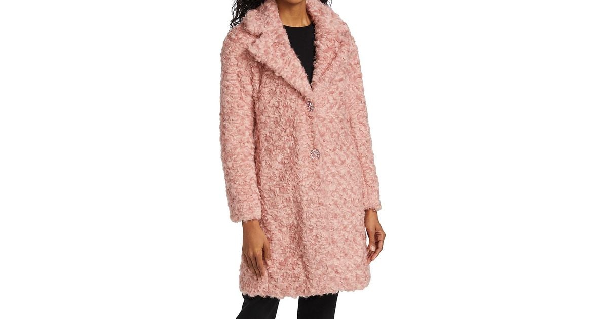 Kate spade top teddy coat