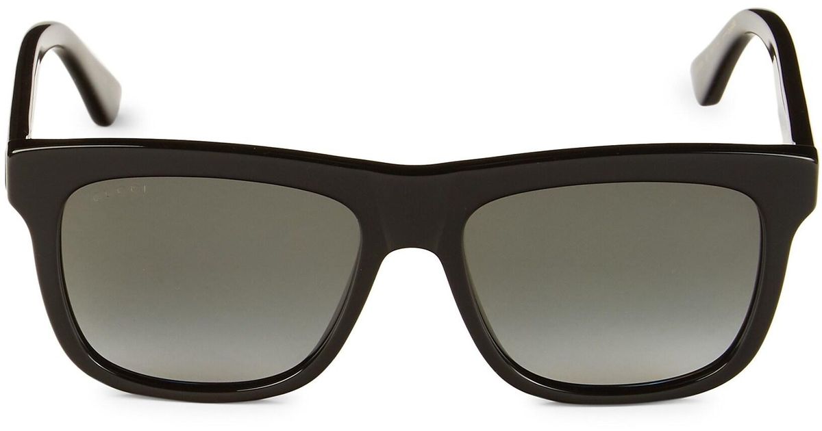 gucci 54mm oversized square sunglasses