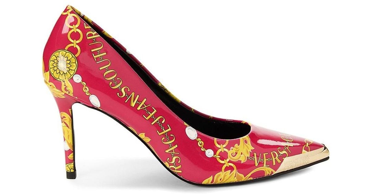 シューズ・サンダルその他 VERSACE JEANS Woman Pumps Red 75VA3S50ZS859 455 511ZXfgnDKL.jpg_BO30,255,255,