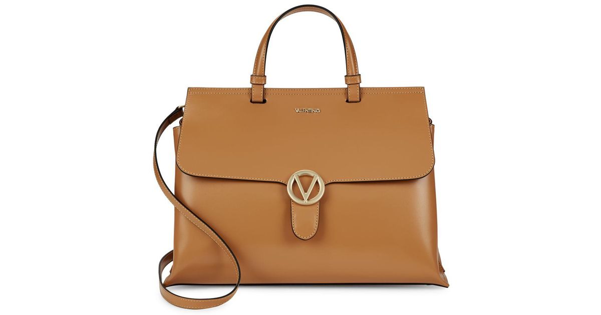 valentino olimpia leather satchel