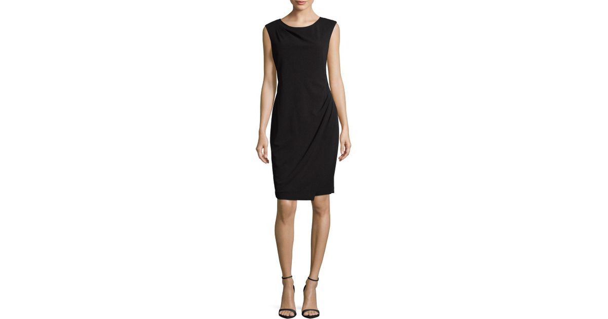 calvin klein knee length dresses