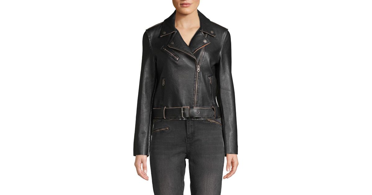 vigoss faux leather jacket