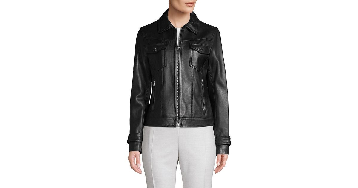 esther leather biker jacket