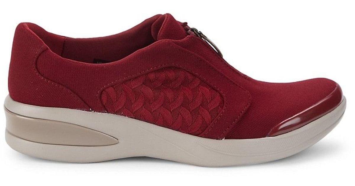 Bzees Synthetic Florence Zip-top Sneakers - Lyst