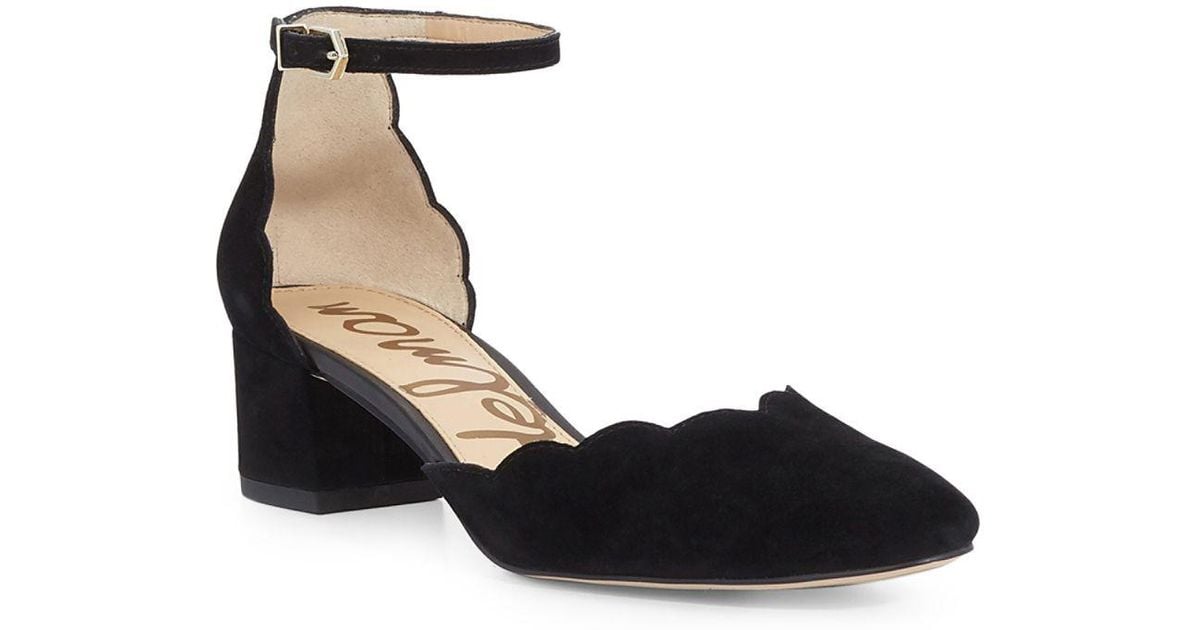 sam edelman scalloped heels