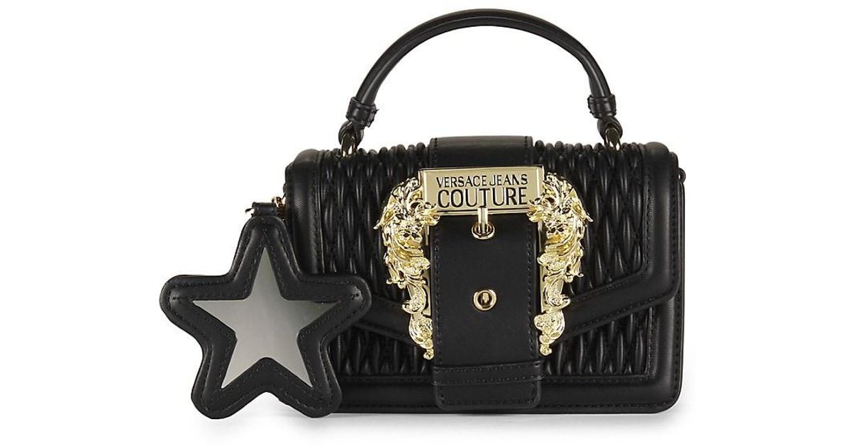 Versace Jeans Couture Range Logo Crossbody Bag in Black Lyst Canada