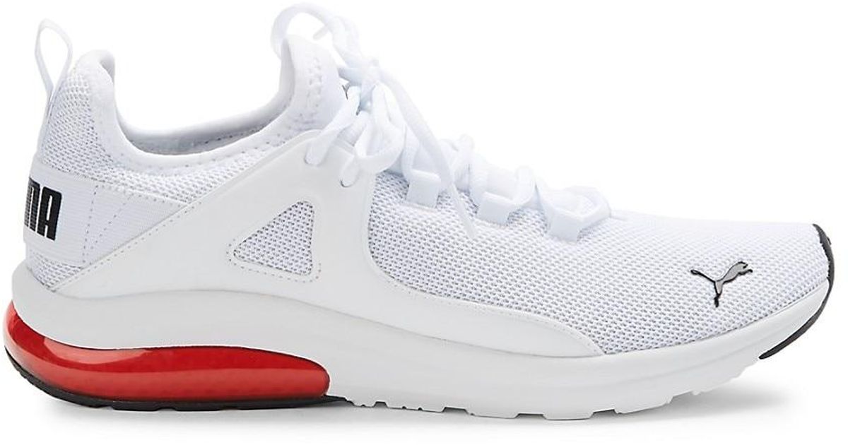 PUMA Electron 2.0 Mesh Trainers in White | Lyst Australia