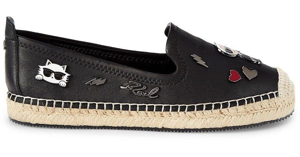 lagerfeld espadrilles